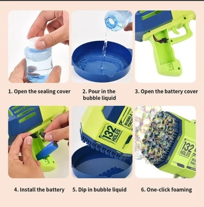 Miniatura 5 de PISTOLA DE BURBUJAS